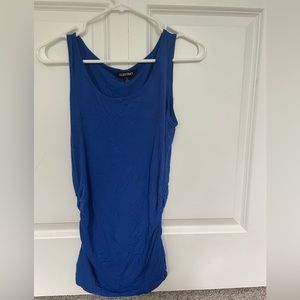 BUNDLE: Ellen Tracy Women's Size Small Rib Sinch Dressy Tank Tops- Blue/Black